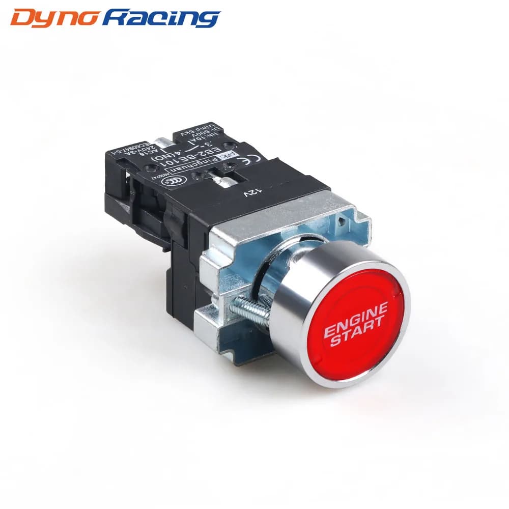 12V 10A LED Car Engine Power Start Accensione Avviamento Interruttore a pulsante Interruttore di accensione di alta qualità Pannello di avviamento motore Push