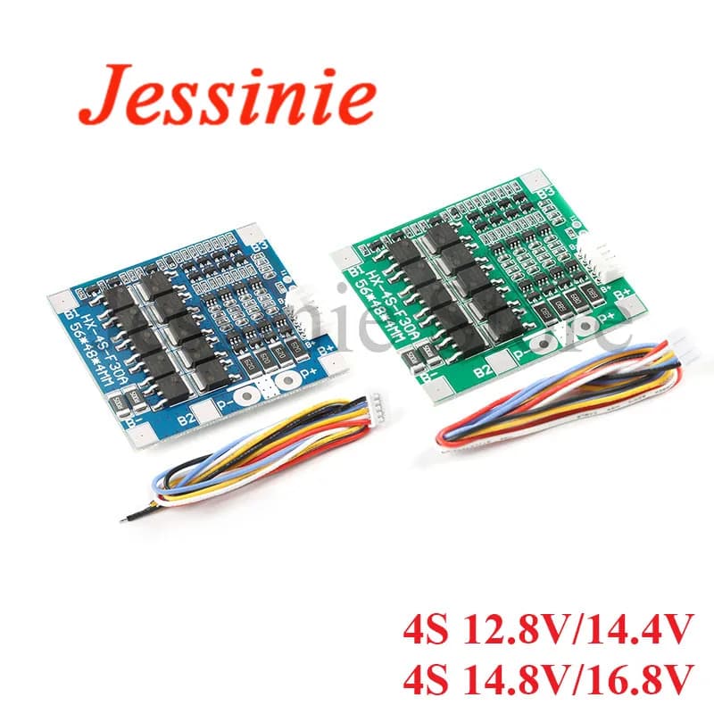 Modulo di ricarica caricabatterie 40A bilanciato 4s 12.8V 14.4V 14.8V 16.8V Lifepo4 Li-ion litio ferro fosfato