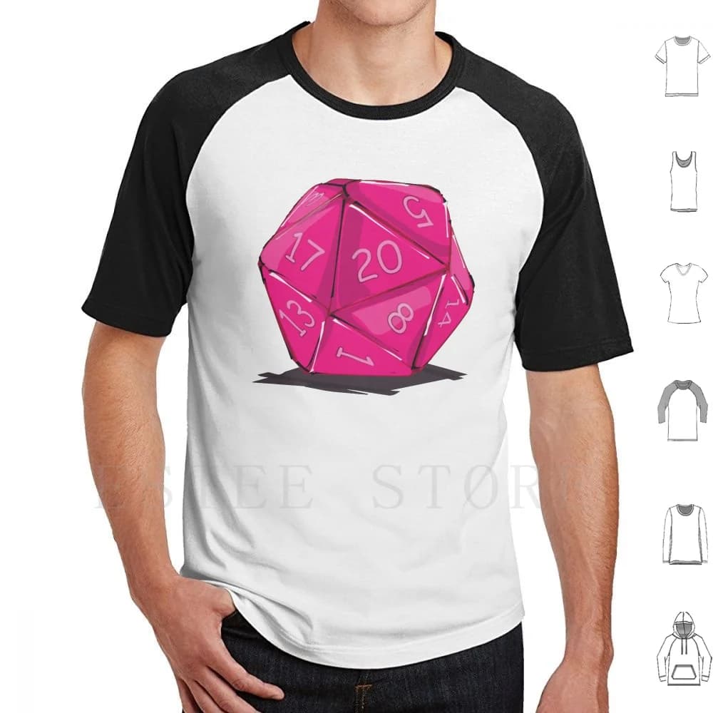 K20-Giochi da tavolo e l'avventura della tua immaginazione T-shirt in cotone da uomo Stampa fai da te Nerd Geek Dice D20 Dnd D D E Rpg Night