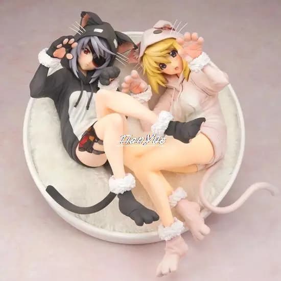 Infinite Stratos IS Laura Charlotte Nekomimi pigiama Ver. Figura 1/7 giocattolo modello da collezione in PVC 20cm