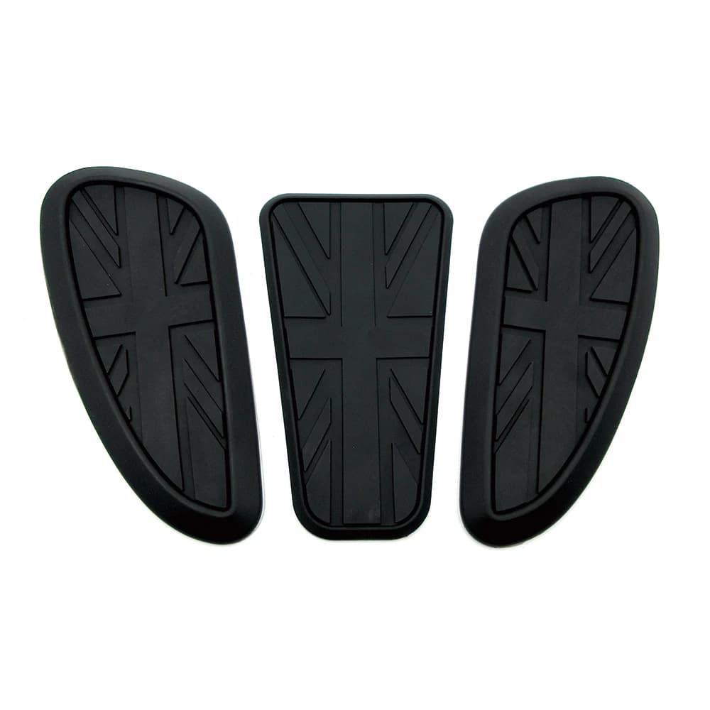 Motore Retro Cafe Racer Gas Serbatoio Carburante Adesivo Protezione Guaina Ginocchio Serbatoio Pad Grip Decal per Turimph Royal Enfield Interceptor 650