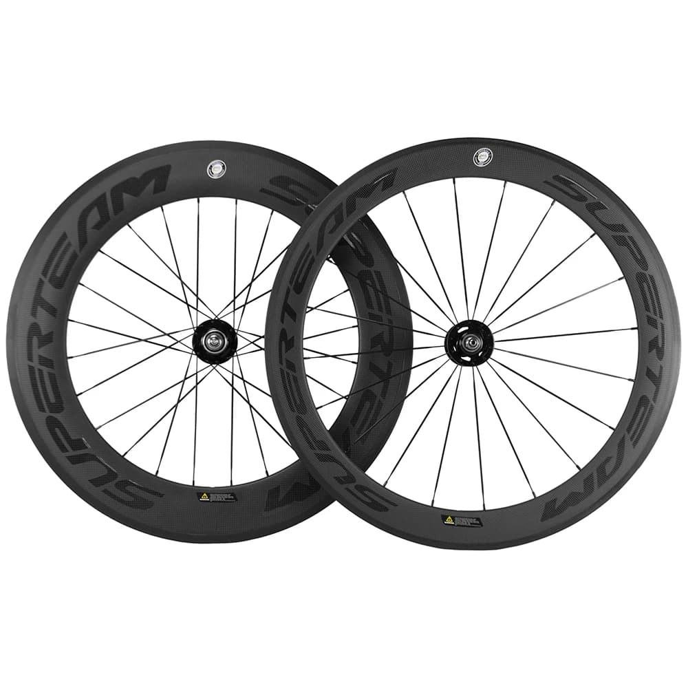 Ruote in carbonio per bici da pista 60/88mm copertoncino 3k opaco ruota fissa per bicicletta ruota in carbonio superficie frenante in basalto cinese