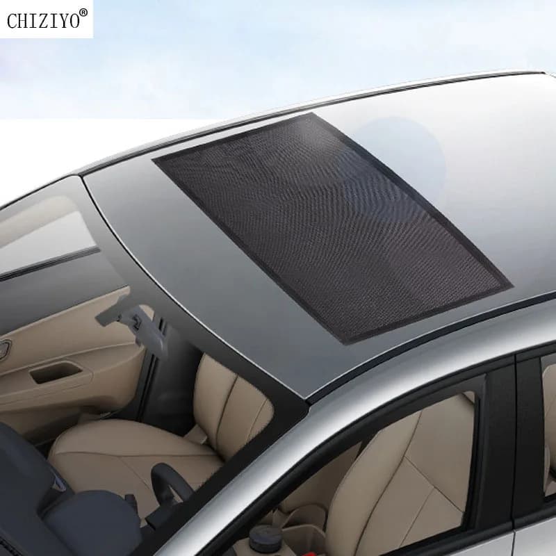 Tenda Parasole Magnetica per Tetto Auto, Rete Anti-Insetti per Campeggio e Viaggi