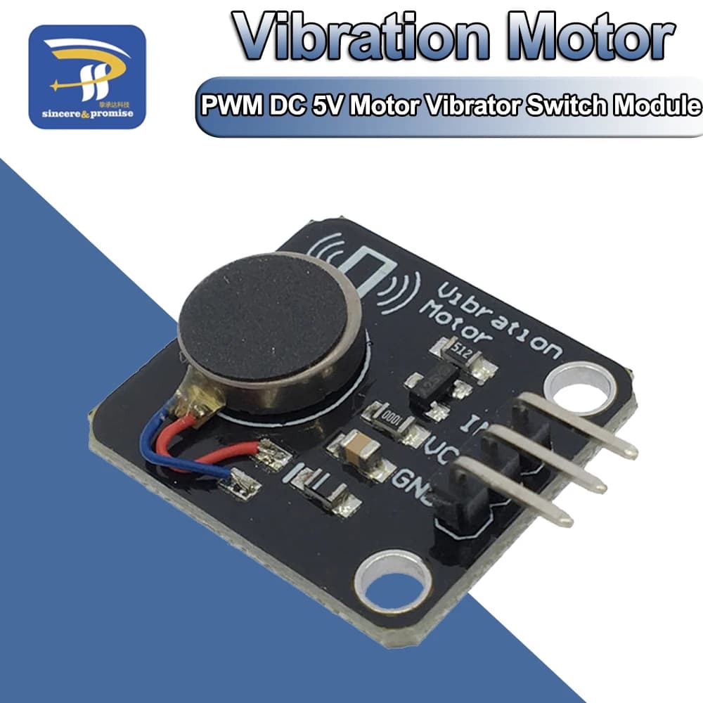 PWM Motore di Vibrazione Interruttore Giocattolo Modulo Sensore DC 5V Vibratore Del Telefono Mobile Per Arduino UNO MEGA2560 r3 Kit FAI DA TE