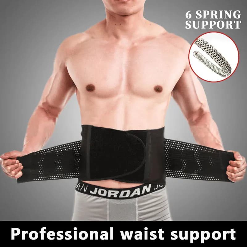 Waist Support Belt Back Training Belt Trimmer Belt Gym Life Protection Weight Lift Sport Body Shaper Corset Faja Sweat
