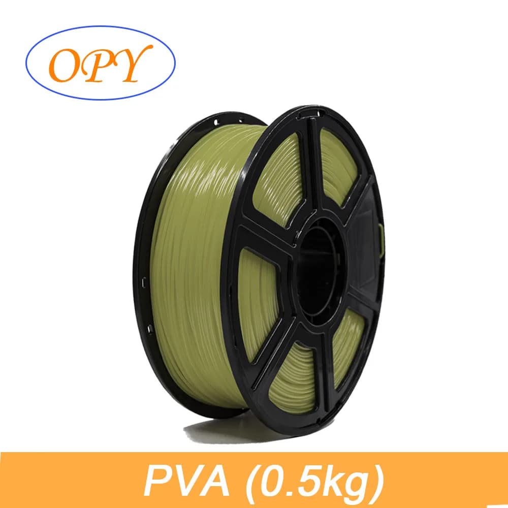 Filament PVA 1,75 mm 0.5 kg 100 g 10 m Water-soluble Polyvinyl Alcohol material for PLA printing