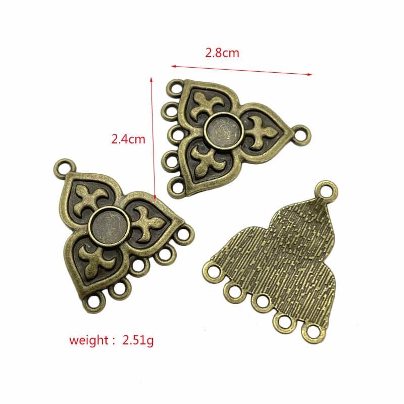Zinc Alloy Various Shaped Dream Catcher Hanging Pieces DIY Jewelry Crafts Connector Discovery Accessories