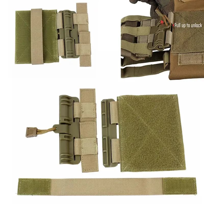 Militare Airsoft Gear Tattico MOLLE Fibbia a rimozione rapida Set Sistema di rilascio Kit CPC NCPC 6094 JPC Gilet Paintball Accessori