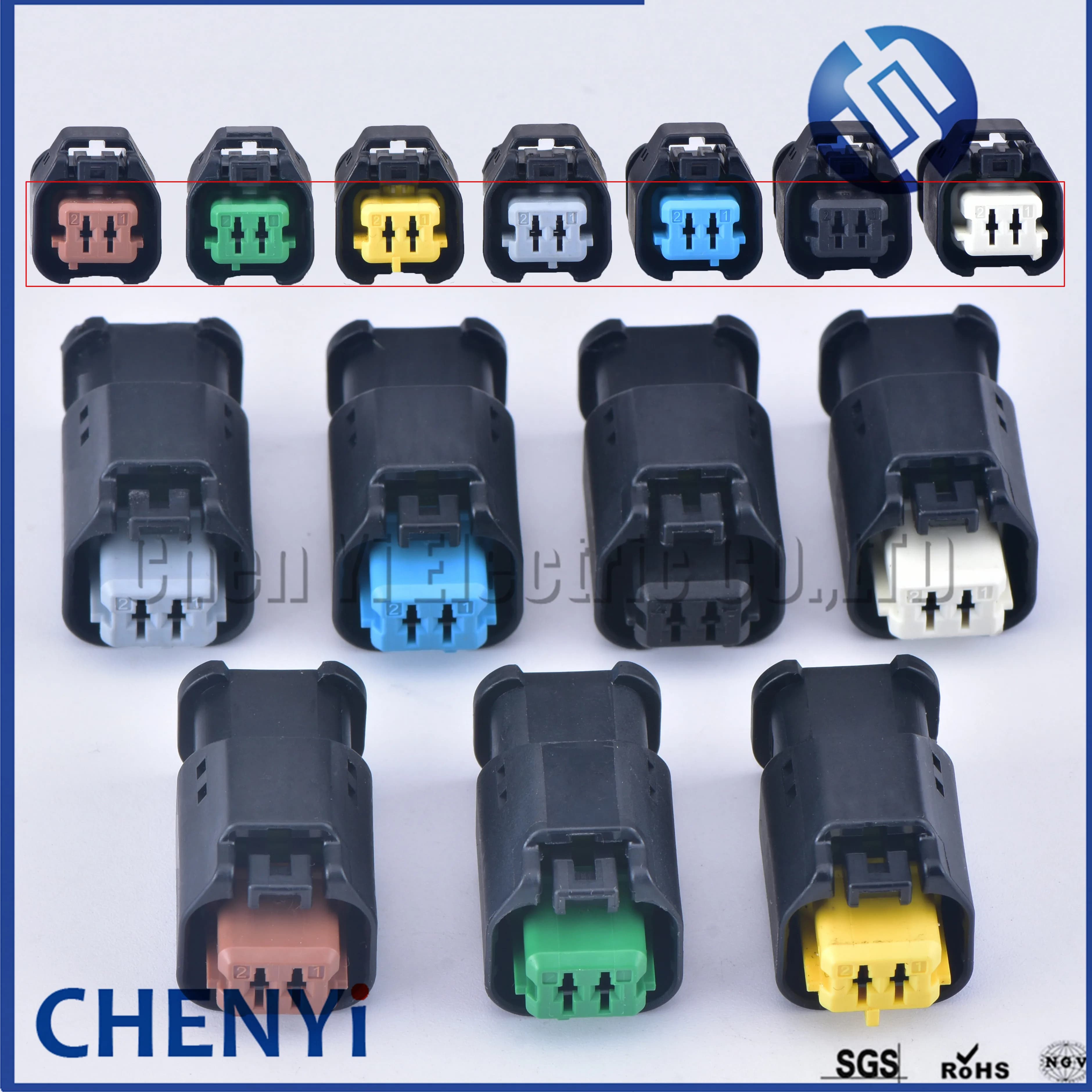 Spina per luci di sterzo per fari con sensore automatico impermeabile a 2 pin 1801175 serie Per Peugeot Citroen 1801175 -1 1801175 -2