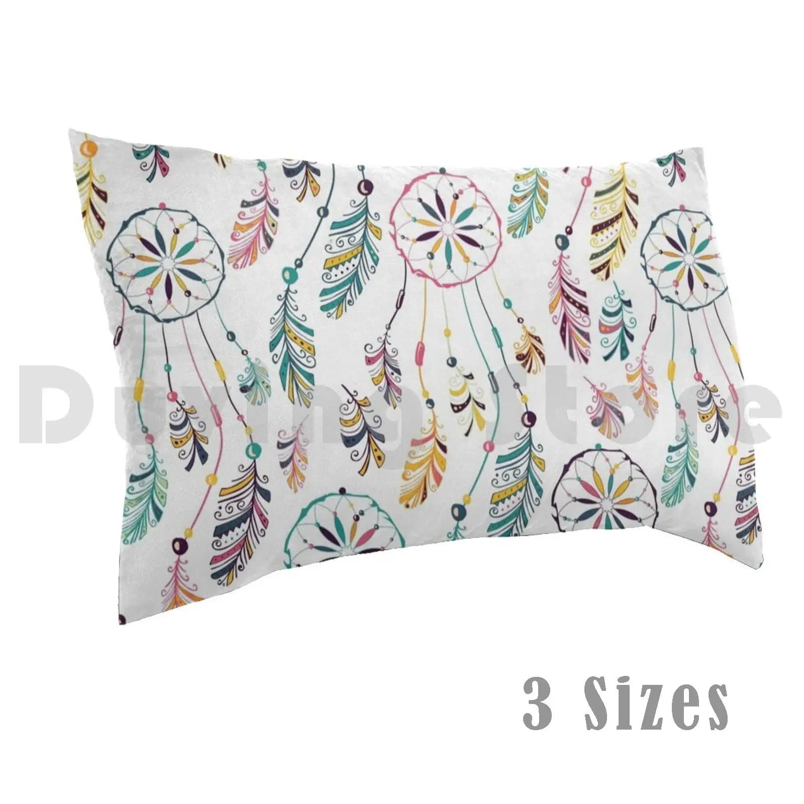 Native Indian-American Dream Catcher Pillow Case Printed 35x50 American Ancient Bead Beautiful Bird Catcher