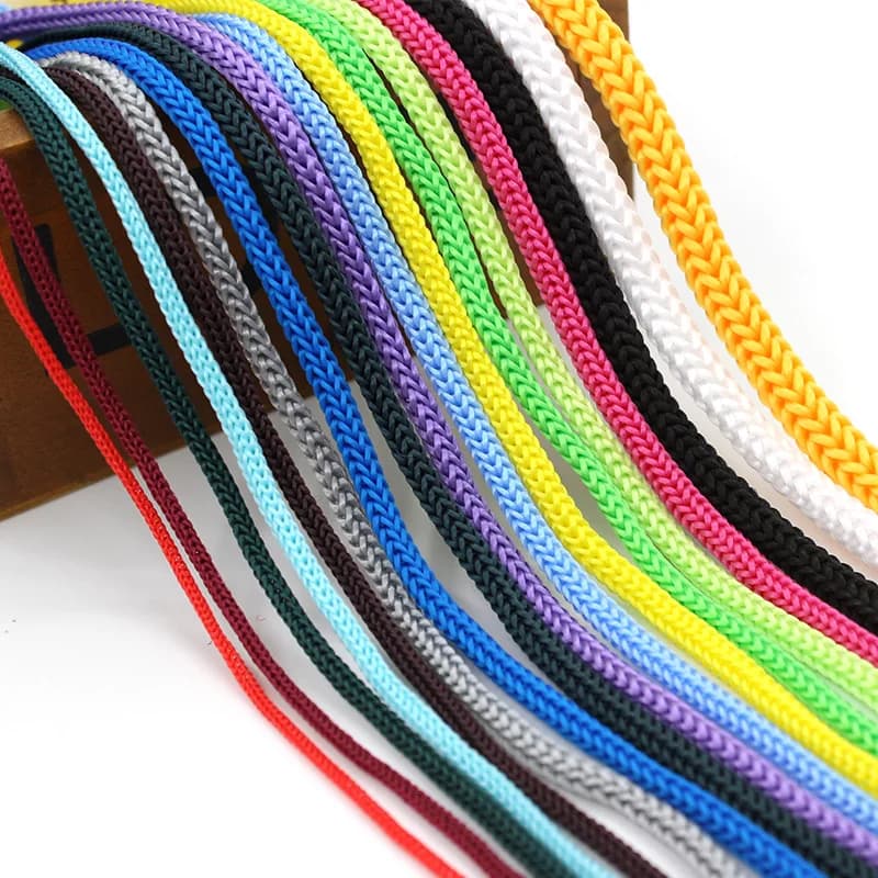 10 metri 5mm corda di Nylon corde artigianali filo intrecciato decorativo accessori fatti a mano fai da te decorazione della casa cavo all'ingrosso