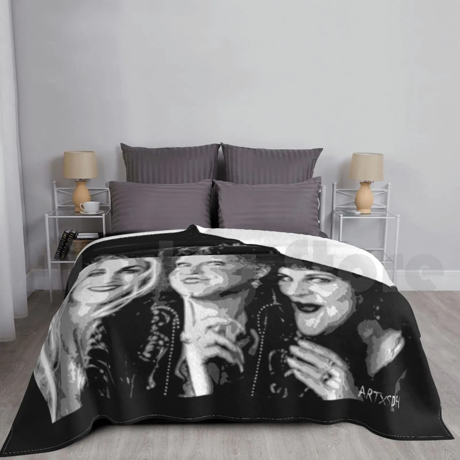 Coperta per sorelle Sanderson Moda personalizzata Pop Art Cultura pop Sorelle Sanderson