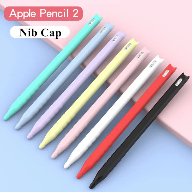 Per Apple Pencil 2 accessori per custodia protettiva in silicone TPU adorabile custodia antigraffio per matita 2nd