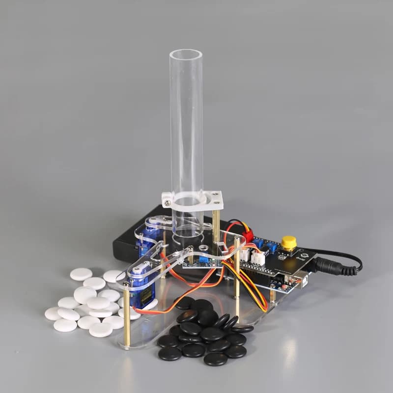 Fai da te per Arduino Color Sorter, smistamento di pezzi degli scacchi in bianco e nero, per kit di apprendimento Arduino, robot educativo STEM