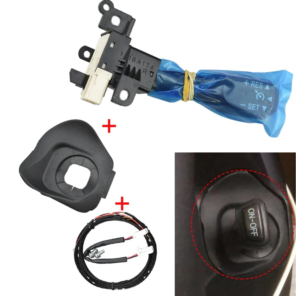 Cruise Control Switch For Land Cruiser Prado 150 2017-2020 45186-30180-C0/EO 84632-34011 84632-34017 84632-0F010