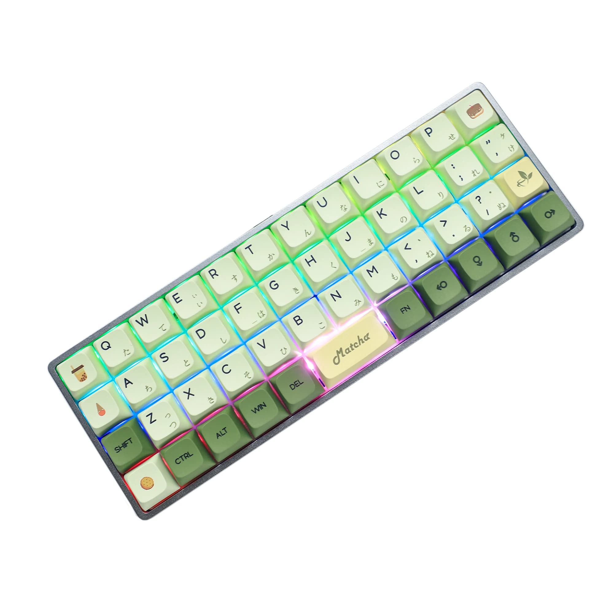 Air40 RGB Hot swap Nice mechanical keyboard 40 assembled QMK VIA Type C PCB CNC case plate