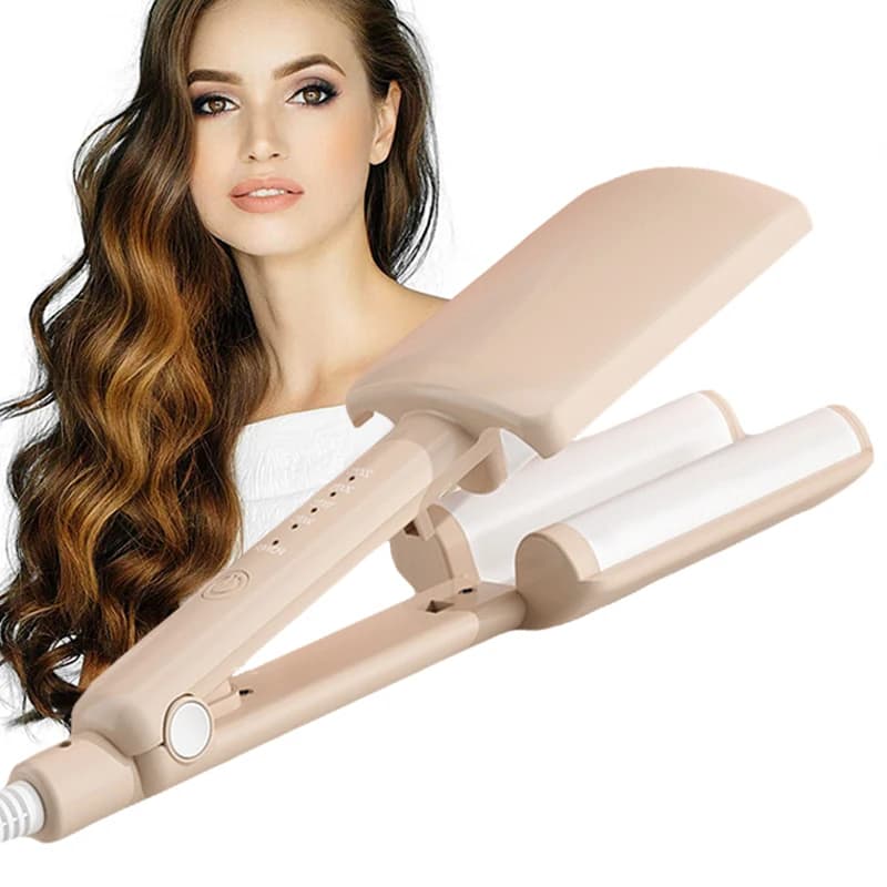 Wallet for curling hair triple barrel ceramic enamel hair care iron curling hair curling hair curling roll Waver tool for Styling curl