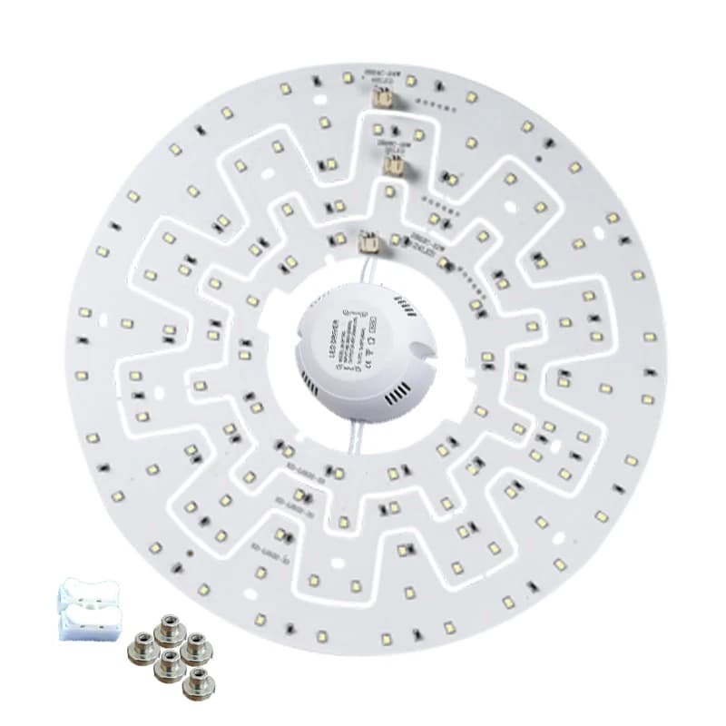 12W 18W 24W LED ceiling lamp Ring Panel Circle Lights 5730 LED Round ceiling lamp circular lamp with magnet screw + Driver