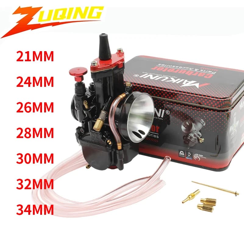 For Mikuni Carburetor PWK 21 24 26 28 30 32 34mm Moto Tent Plate Carburetor Dirt Pit Bike Motocross Parts Modified