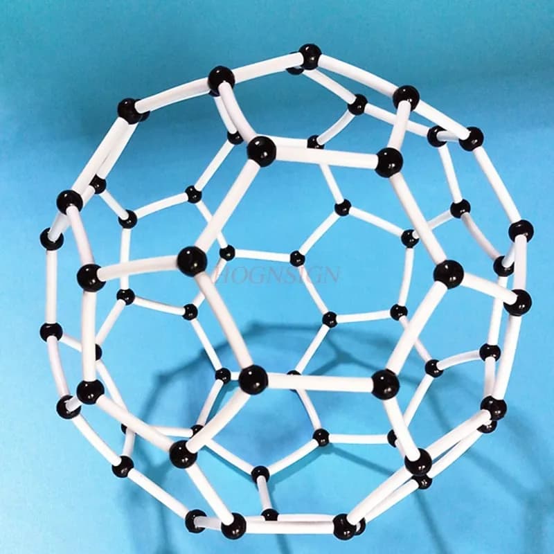 Buck ball C60 struttura molecolare modello Carbonio 60 modello calcio alcalene esperimento di chimica sussidio didattico attrezzature didattiche