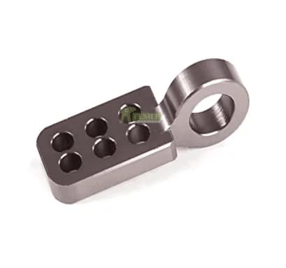 Lega CNC campana frizione coperchio superiore frizione in metallo treppiede blocco di rinforzo adatto per 1/5 Rovan F5 MCD XS5 RR5