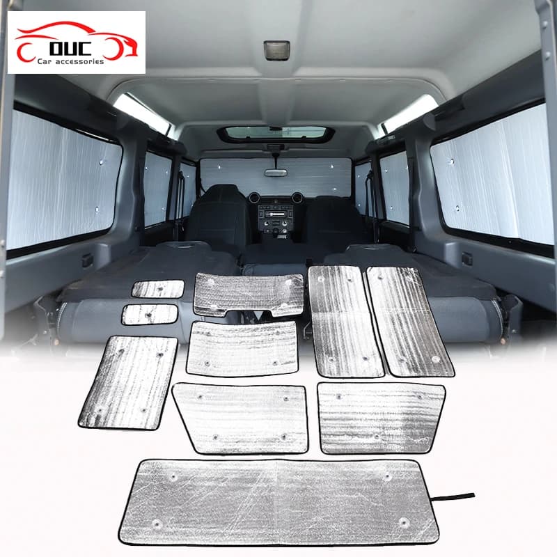 Per Land Rover Defender 110 130 2004-2022 copertura parabrezza anteriore per Auto protezione per vetri completa protezione solare parasole accessori Auto
