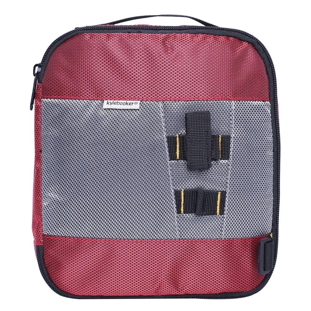 10 "x8.5" x 2 "Soft Bait Binder Bag Fishing Lure Storage Wallet Tackle Box for worms and masks