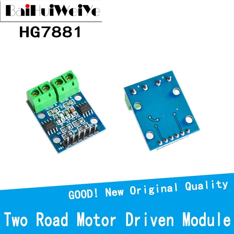 1PCS HG7881 HG7881CP Two-way motor driver module for Arduino 2-channel engine driver module