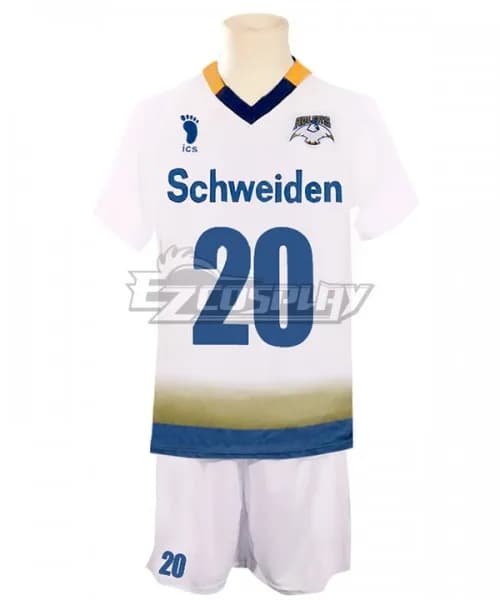 Volleyball Club Adult Cosplay Costume Schweiden Adlers, Tobio Kageyama Sports Divisa, Halloween E001 uniform