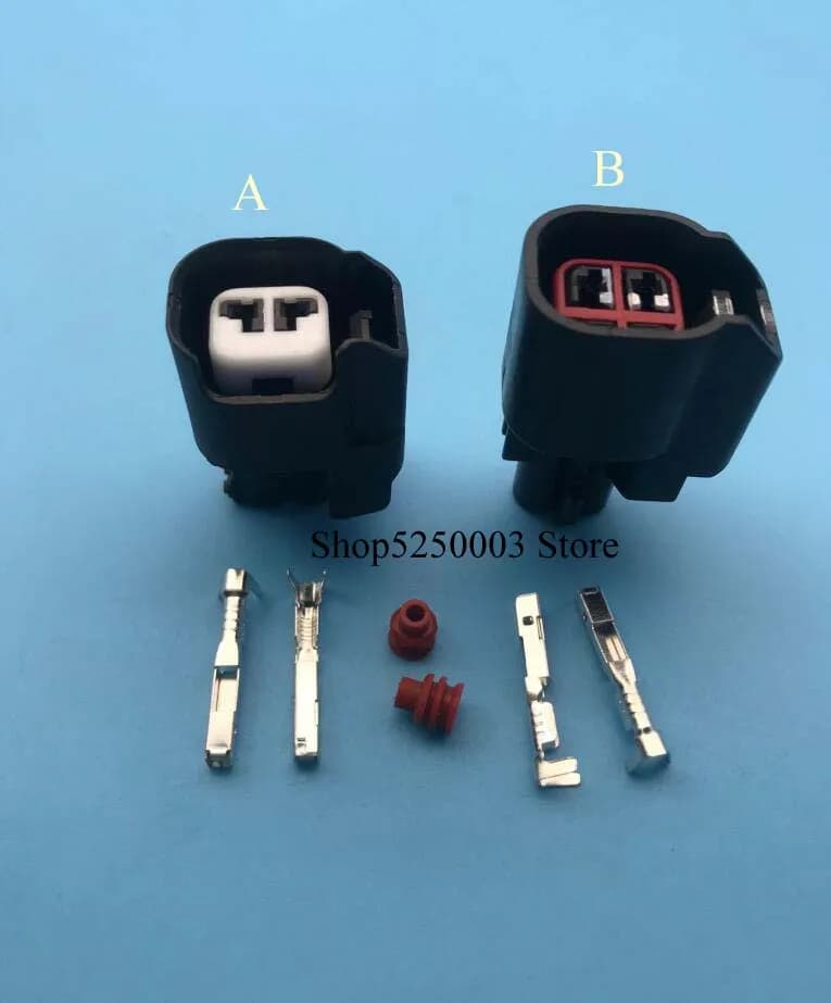 Connettore automobilistico femmina a 2 vie Connettore iniettore alloggiamento a 2 pin 34062-0028