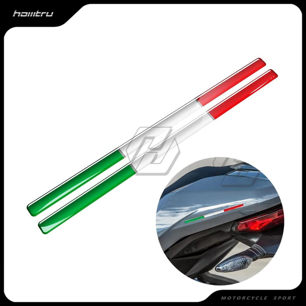 Decalcomanie per serbatoio moto in resina 3D adesivo Italia adesivo Italia per ducati monster panigale per aprilia