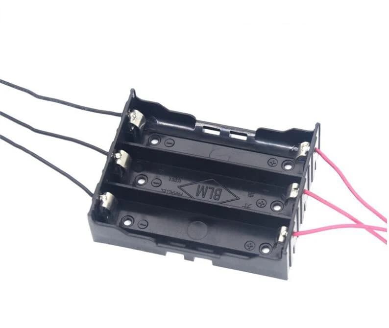 MasterFire 20 pz/lotto Plastica 18650 Portabatteria Scatola di Immagazzinaggio Custodia 3 Slot per 3x18650 Batterie Con 6 Conduttori FAI DA TE Power Bank