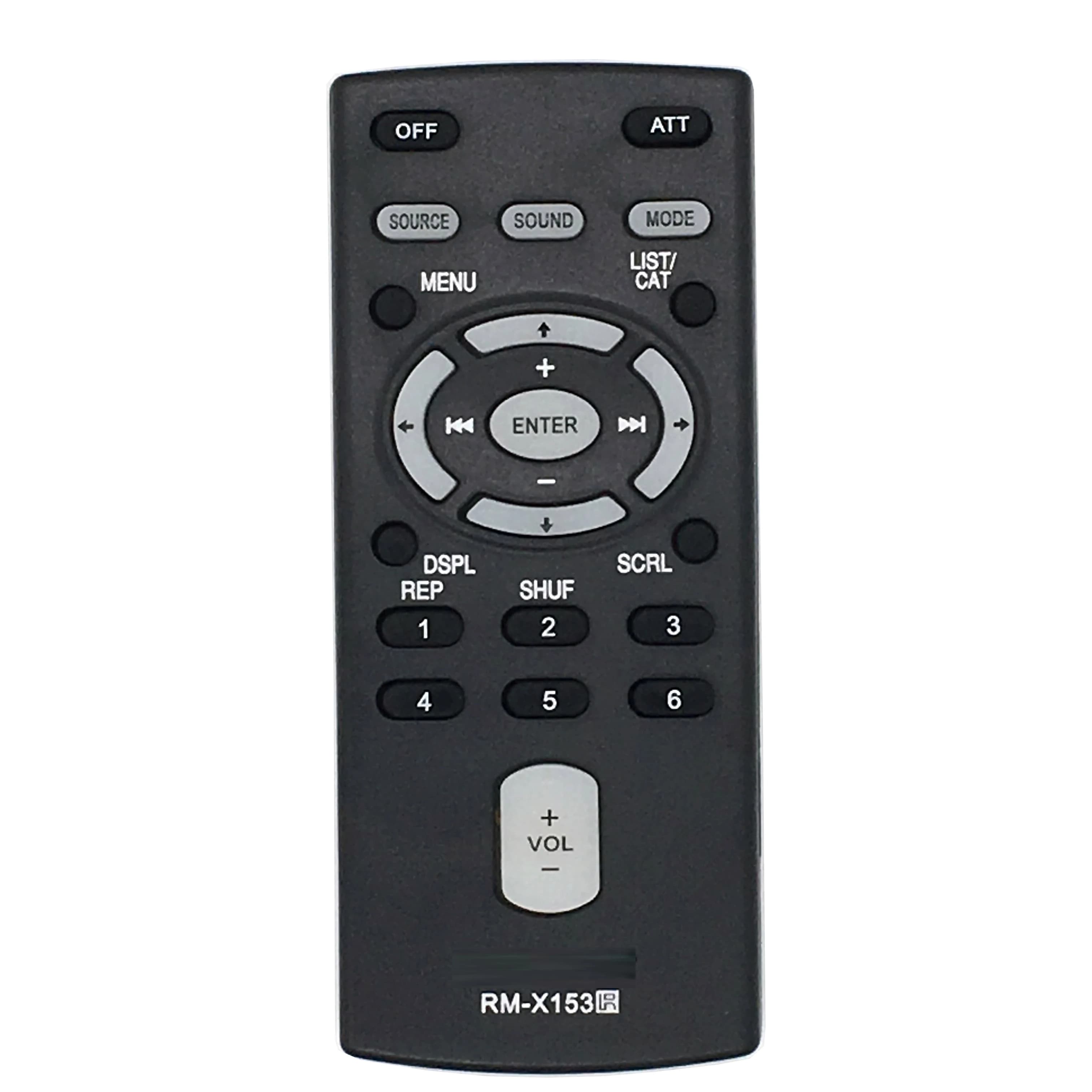 Nuovo telecomando RM-X153 per sistema audio per auto SONY CDX-GT427UE CDXF5710 CDX-R6750 CDX-GT317EE CDX-R5715X CDX-F7750 CDX-F5710MP