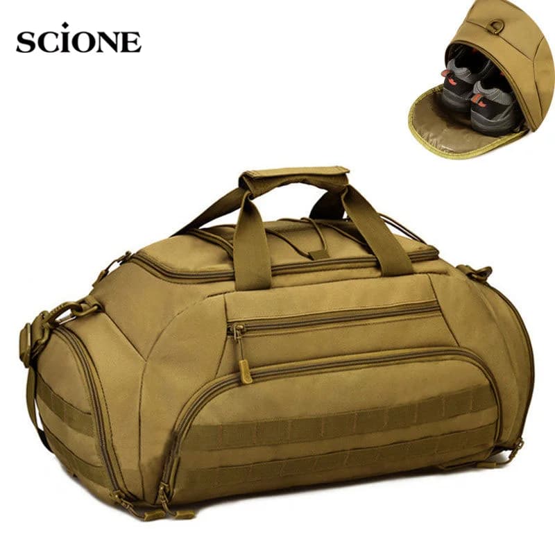 35L 45L Gym Bag Camping Backpack Tactical Molle Bags Sports 14''' Laptop Bags for Laptop Bags Men's Big Bag Fitness
