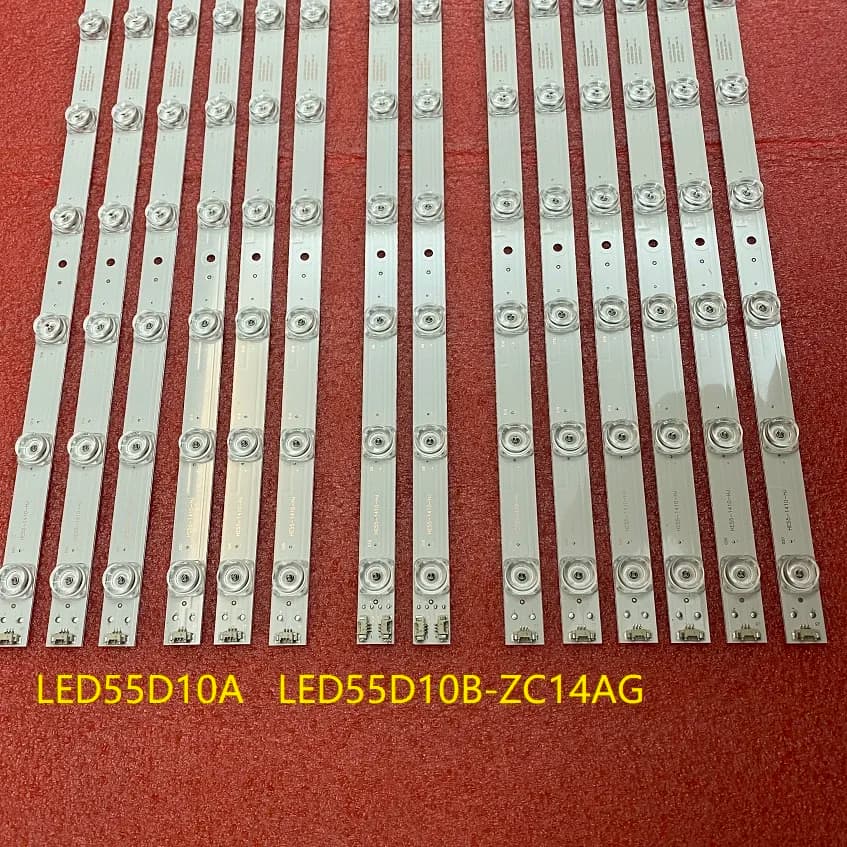 Striscia di retroilluminazione a LED per TELEFUNKEN TF-LED55S16T2SU TF-LED55S37T2SU LT-55UE76 LS55H510X H55V6000 LED55K36U LED55K35U LS55AL88U71