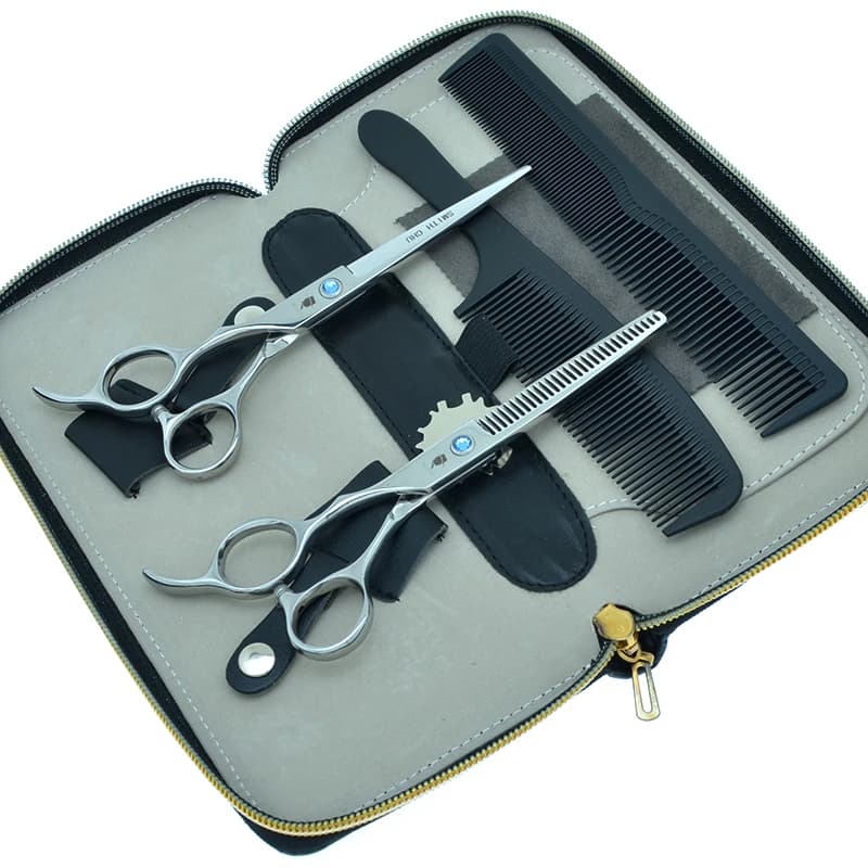 Forbici da taglio per mano sinistra 5.5 "6.0" Smith Chu Salon Parrucchiere Forbici per assottigliamento Cesoie per capelli per barbieri mancini A0045C