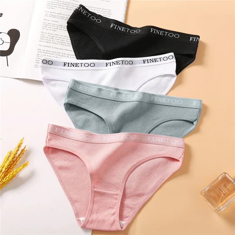1Pc mutandine da donna in cotone slip di M-2XL di grandi dimensioni Sexy fascia di marca a vita bassa biancheria intima da donna moda mutandine ragazze intimi Lingerie