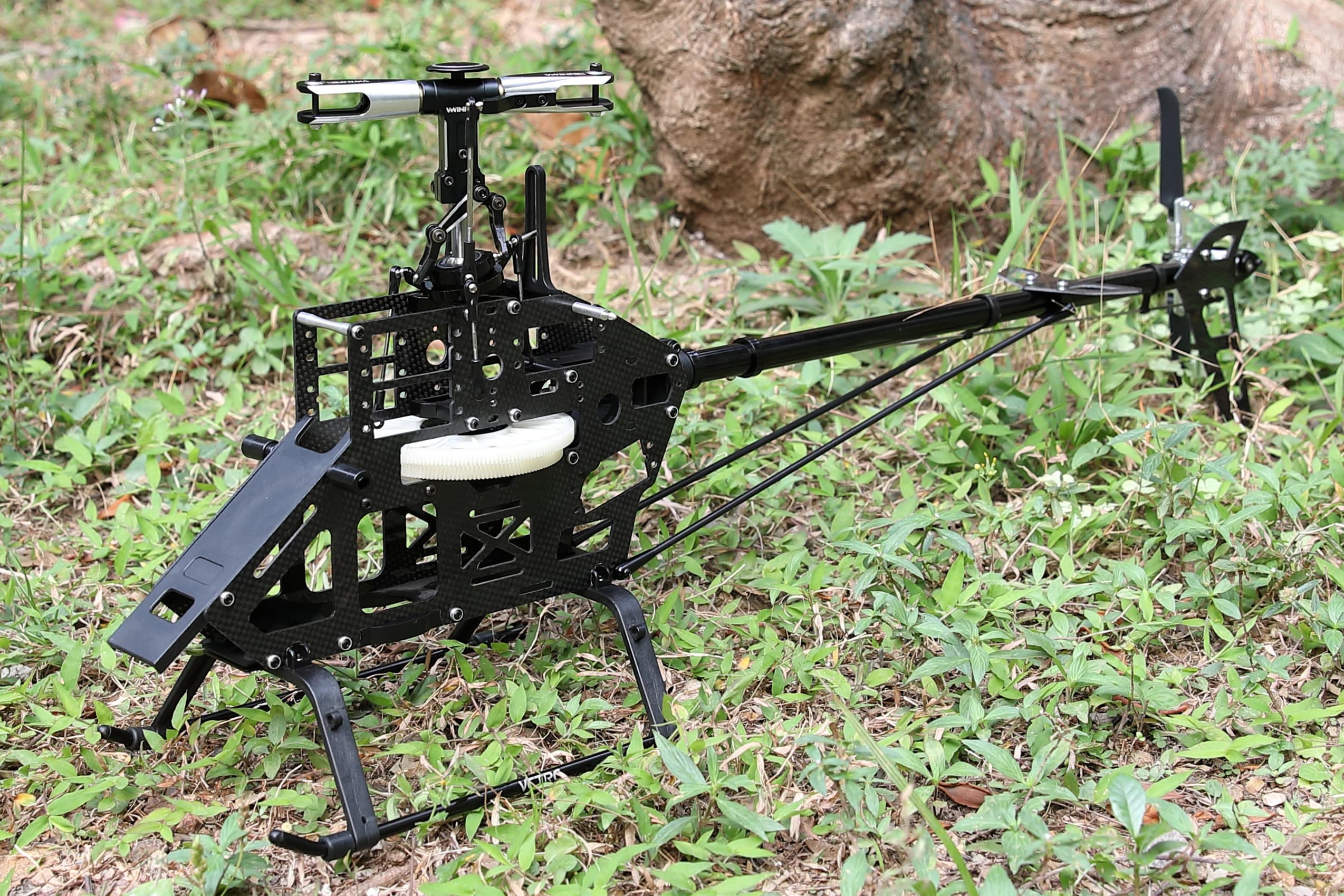 T-rex 500 Flybarless trasmissione a cinghia RC kit telaio di atterraggio per elicottero per allineare Trex 500 parte FBL