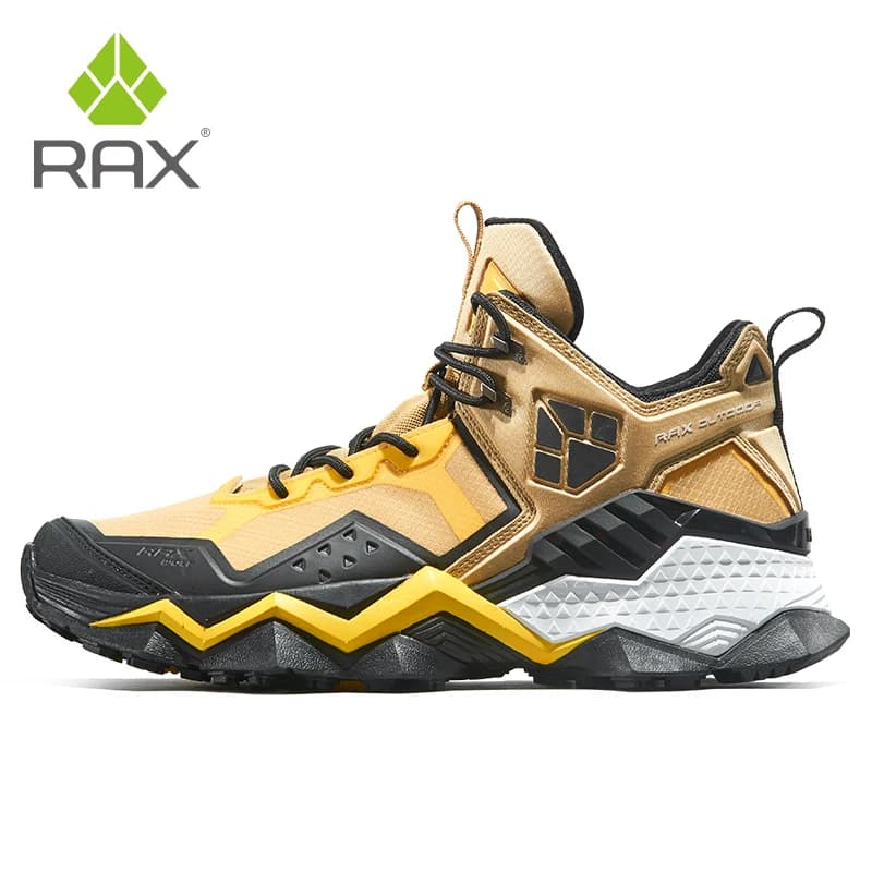Rax Men's Waterproof Trekking Shoes Breathable Trek Boots Outdoor Trekking boots Sneakers Sport Shoes