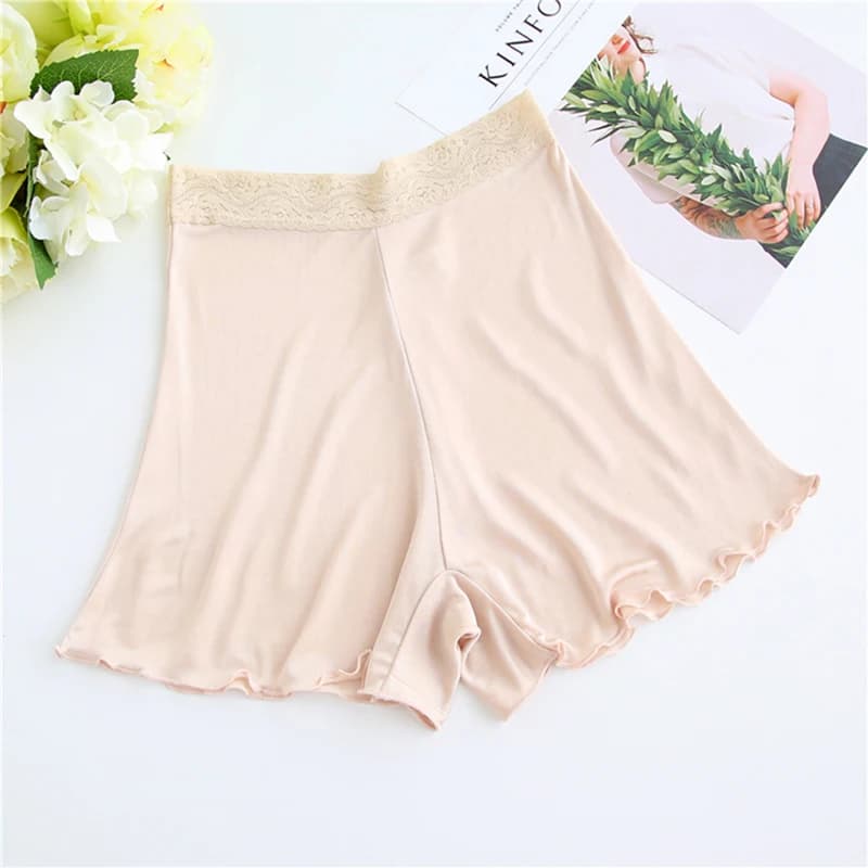 Pantaloncini in pura seta al 50% sotto la gonna pantaloni corti pantaloncini da donna boxer da donna pantaloncini di sicurezza da donna shorty pantaloni da donna intimo