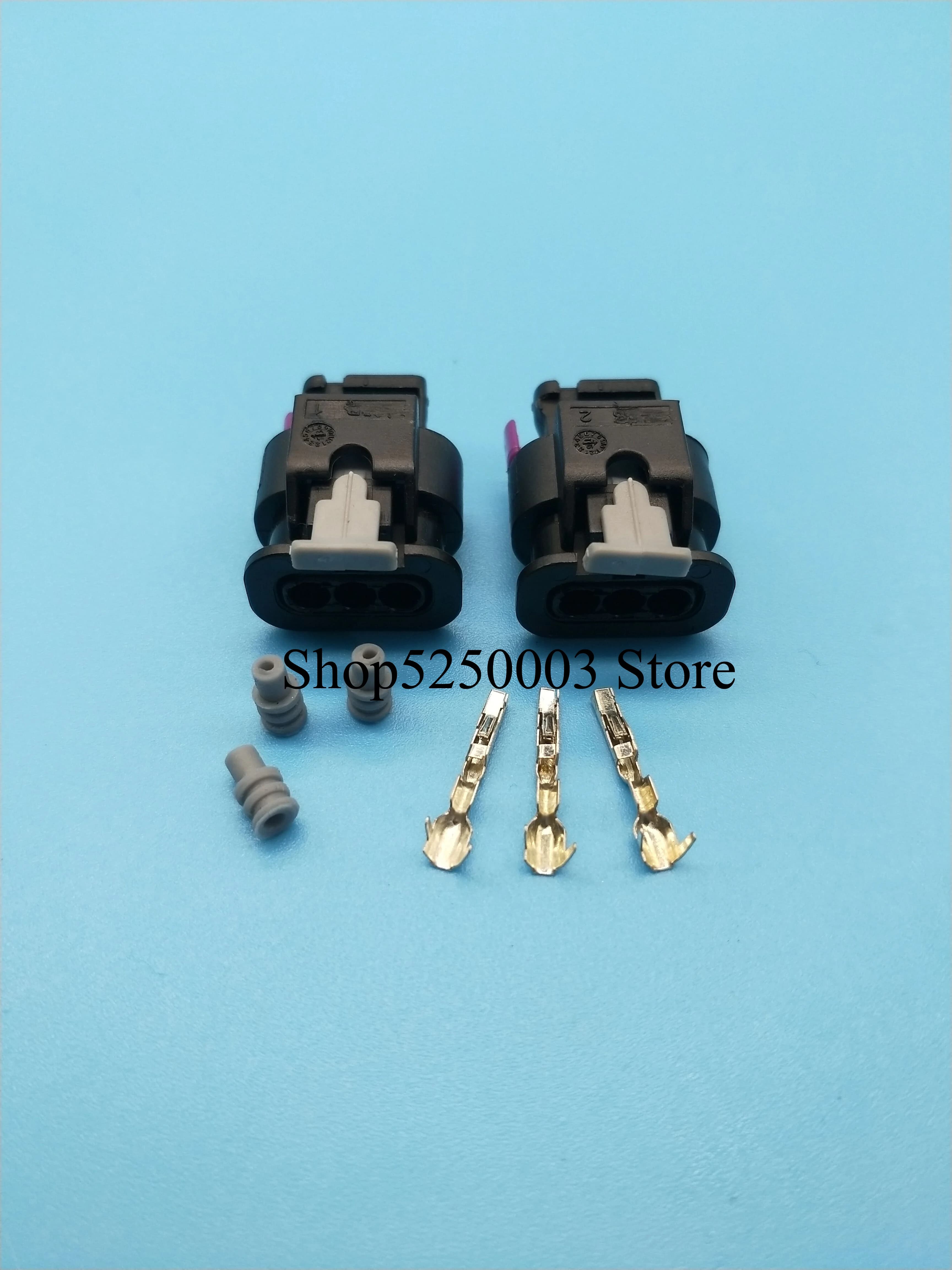 3 pin female retromarcia radar socket housing with 4F 0973703