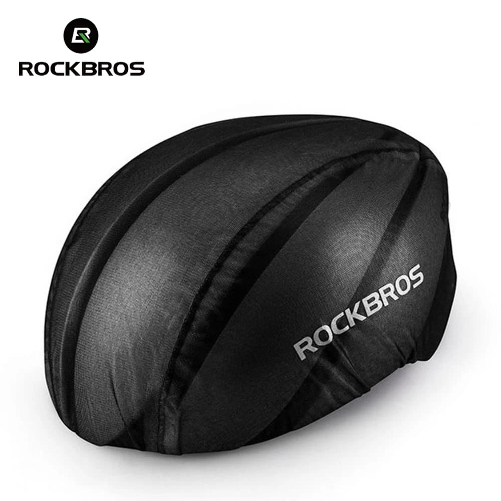 New ROCKBROS Bicycle Helmet Windproof Antique Dust Cover Waterproof Road Bike MTB Rain Cover Capable Cycling Bisiklet Kask Cover