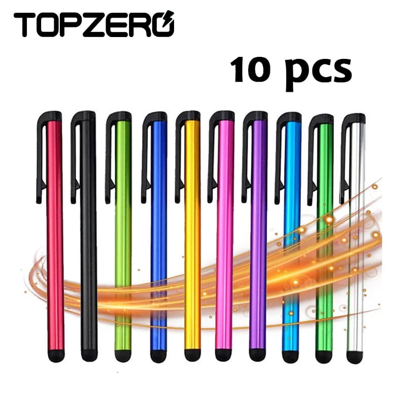 Penna stilo Touch Screen universale a testa morbida 2/10 pezzi per iPad Air Min per Tablet Xiaomi iPhone matita Touch durevole per smartphone