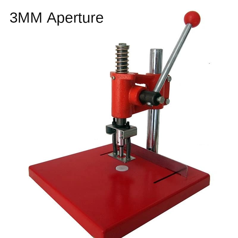 Manual punching machine Pressure punching machine for labels Electric punching machine for nonwoven leather paper with plastic bags
