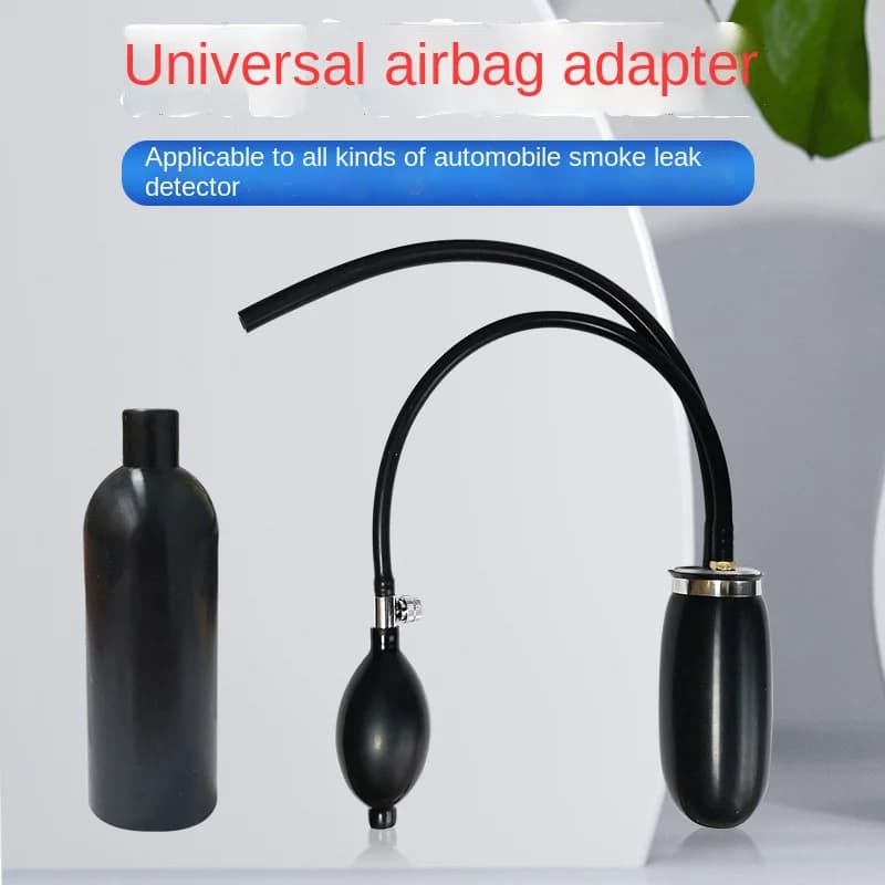 Car Smoke Leak Detector Universal Airbag Adapter Smoke Machine Ball Smoke Leak Detector Accessories