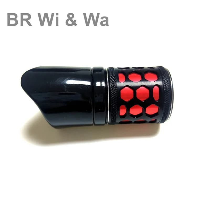BR Wi & Wa anello di rivestimento per canna da pesca per sedile mulinello, componente di avvolgimento del dado, asta di riparazione fai da te, accessorio per l'edilizia