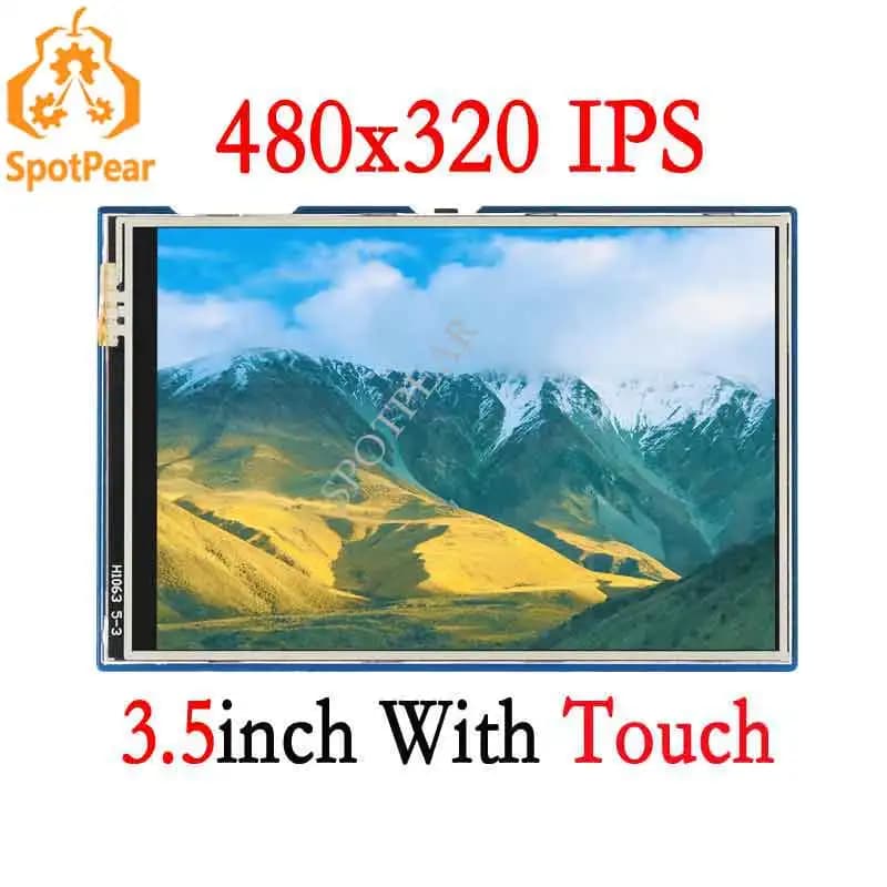Raspberry Pi Pico TouchScreen LCD da 3.5 pollici Display TouchScreen da 3.5 pollici modulo 65K colori 480 × 320, SPI