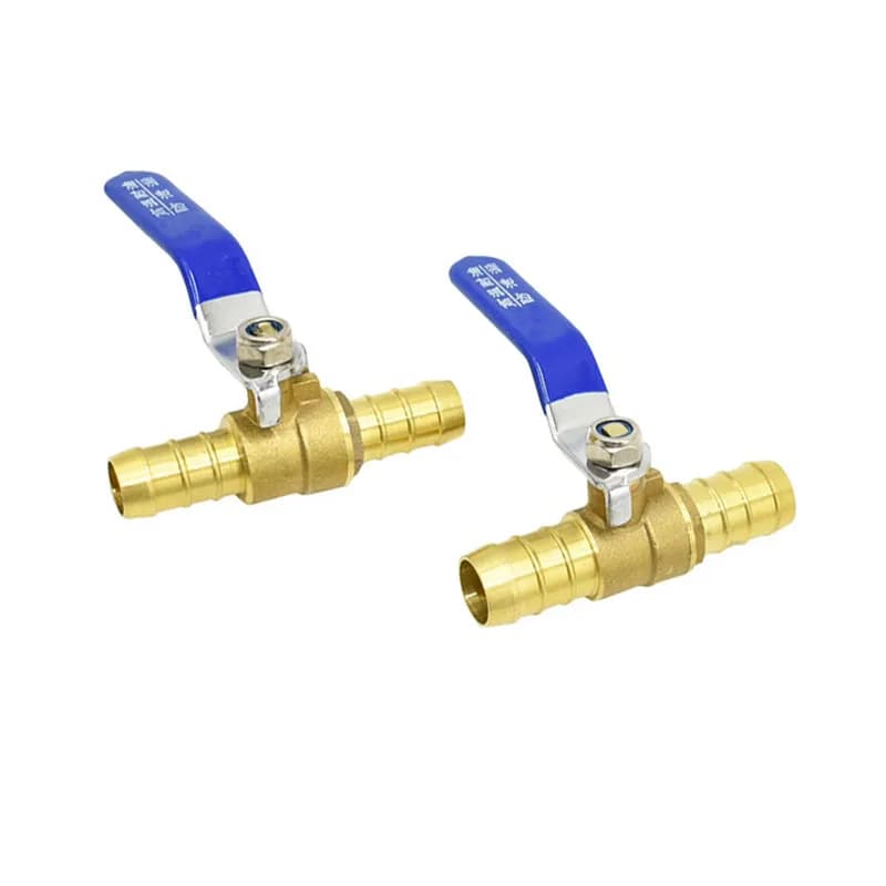 Brass 16mm 19mm Connectors for Garden Faucets Adapter for irrigation tube repair connector 1 pc