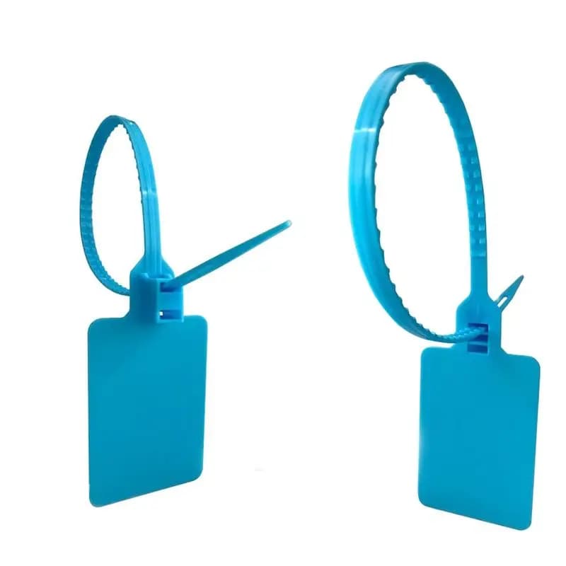 20PCS 400 millimetri Fascette In Plastica Tenditore Sigillo Filo di Sicurezza Guarnizioni Ldentificazione Autobloccante Tie Tag Cisterna Etichetta All'ingrosso