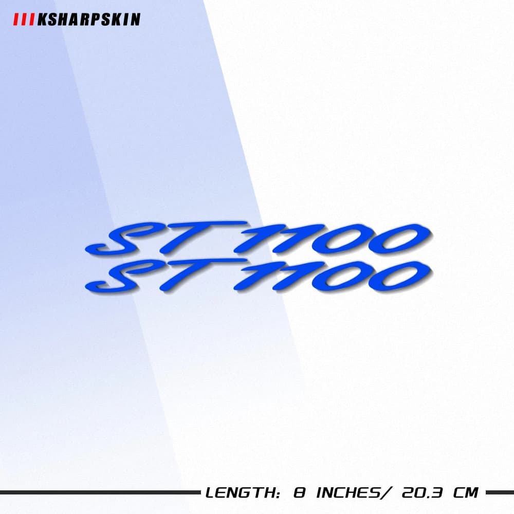 Nuovo motociclo bicicletta adesivo serbatoio carburante ruota casco MOTO logo riflettente impermeabile per HONDA ST1100 st 1100